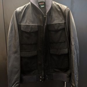 Nike BB51 Destroyer Leather and wool jacket